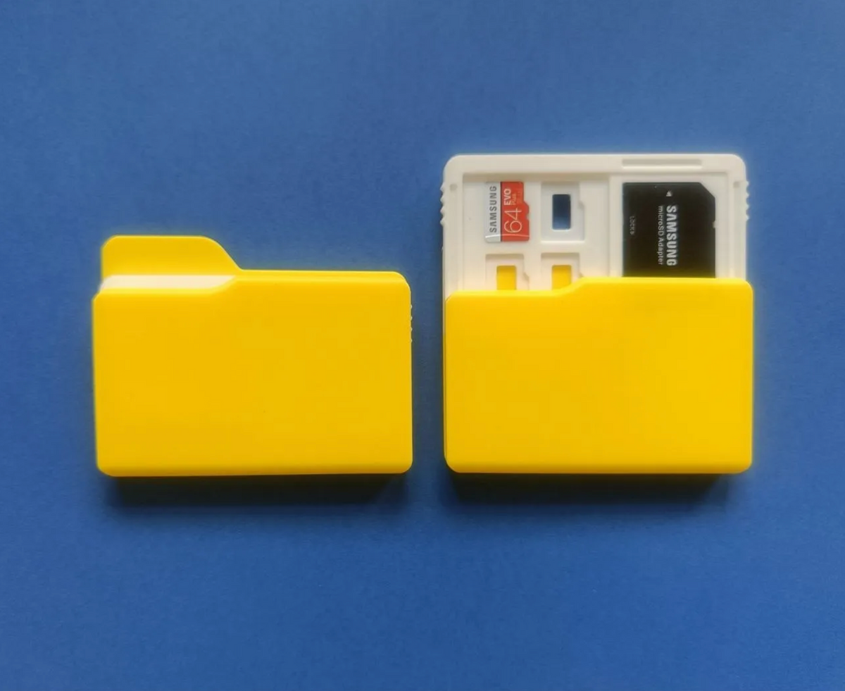 Mac Folder Dual SD Card Holder